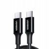 Kábel Ugreen USB typ C - USB typ C 2 m čierny