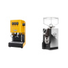 Gaggia New Classic EVO, yellow + Eureka Mignon Specialita, NX black