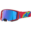 ALPINESTARS okuliare SUPERTECH CORP 2025, červená/modrá, zrkadlové strieborné plexi
