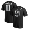 Fanatics Pánské tričko #11 Anze Kopitar Los Angeles Kings NHL Stack Logo Name & Number Veľkosť: M