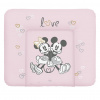 CEBA BABY Podložka prebaľovacia mäkká na komodu (85x72) Disney Minnie & Mickey Pink