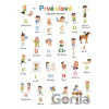 Rapotačky plagát Prvé slová - Abeceda činností - Cingy Lingy