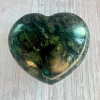 Nefertitis Jaspis kambaba leštený Madagaskar Srdce M6-39 NF60660 - cca 7,1 x 6,3 cm, 258,5 g