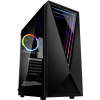 Kolink VOID RGB midi tower herné puzdro čierna 1 predinštalovaný LED ventilátor, bočné okno, prachový filter; VOID RGB