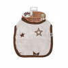 Kikko Bambusový podbradník Natural Brown Stars