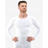 GINA Pánske tričko s dlhým rukávom Eco Bamboo | 58007P - biela, M/L