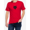 Bavlnené tričko Fox Head SS Prem Tee - flame red
