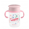 KikkaBoo Hrnček trénovací 360° 300ml 12m+ Deep Sea Pink