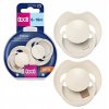 Lovi cumlík silikon dynamický Prime 2ks Coconut/Ivory