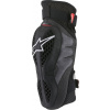 Chrániče kolien SEQUENCE ALPINESTARS (čierne/červené, pár, veľ. 2XL)