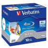 BD-R DL VERBATIM 50GB 6X 10ks jewel box (43736)