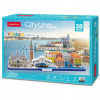 CubicFun 3D puzzle CityLine panorama Benátky 126 ks