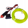Optický kábel EL WIRE LED pásik 2 m 12V Žltý