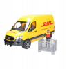 MODEL MERCEDES-BENZ SPRINTER DHL S PRÍSLUŠENSTVOM