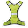 Hama reflexná vesta pre bežcov/chodcov/cyklistov, vrecko na zips, nastaviteľná veľkosť, neónovo žltá - HAMA 178143
