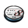 DAIWA - Pletená šnúra Tournament X8 Braid Evo + Multi-Color 0,16 mm 12,20 kg 300 m