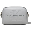 Calvin Klein Jeans Tašky K60K612220 - SCULPTED CAMERA MONO Šedá