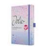Sigel J5347 Jolie A5 týždenný 2025 Butterfly Confetti Candy