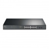 TP-LINK TP-Link TL-SG1218MPE Riadený L2 Gigabit Ethernet (10/100/1000) Podpora napájania cez Ethernet (PoE) 1U Čierna (TL-SG1218MPE)