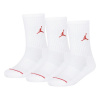 Air Jordan 3 Pack Crew Socks Children's White Cd C10-C13