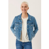 Dámska džínsová bunda s.Oliver 2116709 54Z6 Farba: Denim, Veľkosť: 40