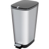 Kôš KIS Chic Bin Steel L, 50 lit., 44,5x29x60,5 cm, na odpad, s pedálom (2212714)