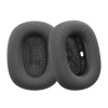 kwmobile Ear Cushions for Apple AirPods Max / AirPods Max 2 Headphones - High Density Memory Foam - Premium Náhradní Magnet Earpads tmavý šedá
