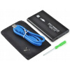Puzdro na disk PUZDRO DISKU HDD SSD 2,5 ALU USB 3.0 SATA PUZDRO Adaptér