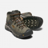 KEEN TARGHEE III MID WP M black olive/golden brown US 11 / EU 44,5 / UK 10 / 29 cm; Šedá boty