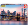 Puzzle Brooklyn Bridge Neon Educa 1000 dielov a Fix lepidlo