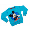 Mikina - Turecká detská mikina Veľkosť 116 modrá rukáv (Boys Sweathirt Miki Mickey Mouse Winter Autumn 116)
