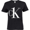 Calvin Klein S/S CREW NECK čierna,biela Dámske tričko S