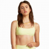 Billabong Tanlines Bralette Dámske Plavky Vrchný Diel Shadow Lime Veľkosť S