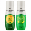 2x Sirup do saturátora SODASTREAM Zázvor Ginger + Citrón Limetka Lemon Lime