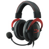 HyperX Cloud II - Gaming Headset (Black-Red) Slúchadlá s mikrofónom Kábel Pres hlavu Hranie Čierna, Červená (4P5M0AA)