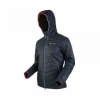 Sir Joseph Spike Hooded Man II dark grey M; Šedá bunda