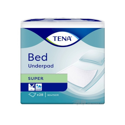 TENA Bed Super absorpčné podložky, 60x75 cm, 1x28 ks