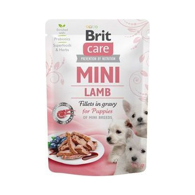 Kapsička pro psy Brit Care Dog, Mini Puppy Lamb fillets in gravy 85 g