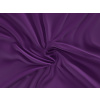 Kvalitex Saténové prestieradlo LUXURY COLLECTION tmavo fialové rozmer 90x200 cm.