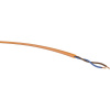 VER H05BQ-F 2x 1 Ri.100 energetický kabel H05BQ-F 2 x 1 mm² oranžová 100 m; VER H05BQ-F 2x 1 Ri.100