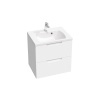 Ravak Classic II umývadlo 60x45 cm obdĺžnik umývadlo na nábytok biela XJX01160003