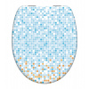 Schütte MOSAIK BLAU-ORANGE | Duroplast, Soft Close