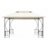 ModernHome Záhradný stan, altánok, 3x4m, bočné steny