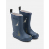Bundgaard Charly High Rubber Boots Navy Dino, Veľkosť 32