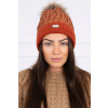 Dámska čiapka MIK160 tehlová