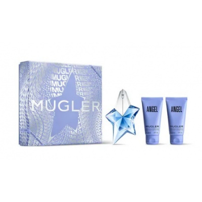 Thierry Mugler Angel SET: Parfumovaná voda 25ml + Telové mlieko 50ml + Sprchový gél 50ml pre ženy