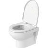 Duravit No.1 - SET Závesné WC Compact, Rimless + sedátko so sklápacou automatikou, biela 45750900A1