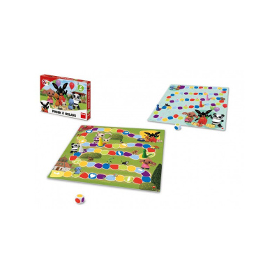 Dino Piknik a Oslava 2v1 Zajačik Bing detské spoločenské hry v krabici 33,5x23x3,5cm