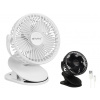 Ventilátor s klipom USB, 1200 mAh, USB-C Barva: Černá