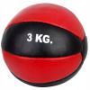 Maxwel Medical Ball 24 cm pomaranče a červené (Lekárska futbalová lopta 3 kg Maxwel Leather)
